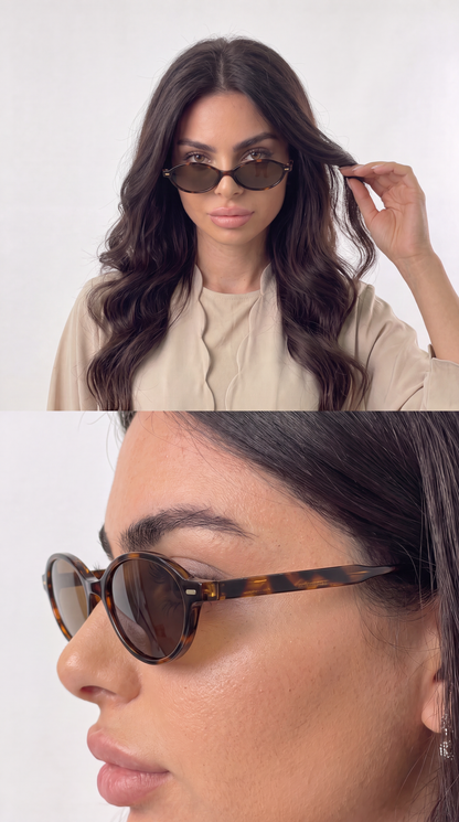 ELVERA Alyazia Oval Sunglasses — 50% OFF