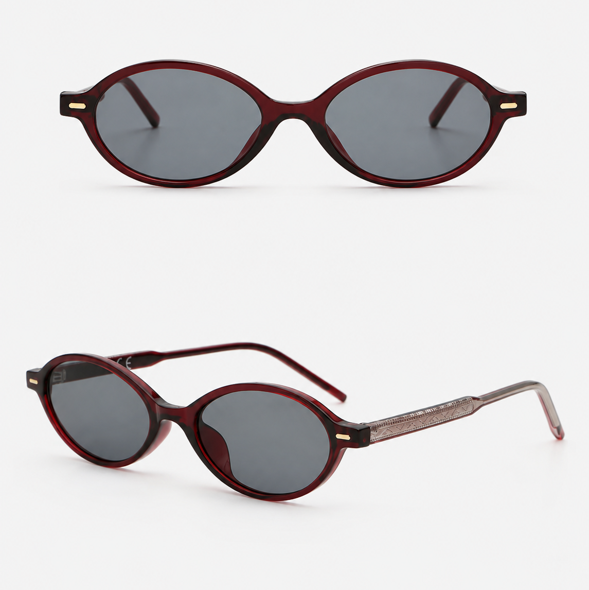 ELVERA Alyazia Oval Sunglasses — 50% OFF